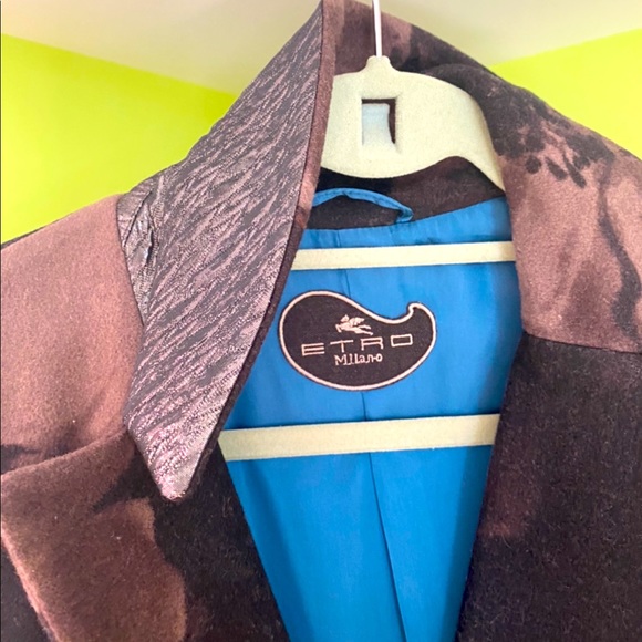 Jackets & Blazers - Etro Milano Women’s Wool Coat Size 46. Made in Italy